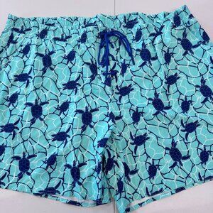 NWT - TomboyX 7" Board Short - Save the Turtles Pattern
